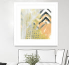 Side Swipe IV by June Erica Vess on GIANT ART - yellow abstract