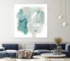 Coastal Fog IV by June Erica Vess on GIANT ART - green abstract