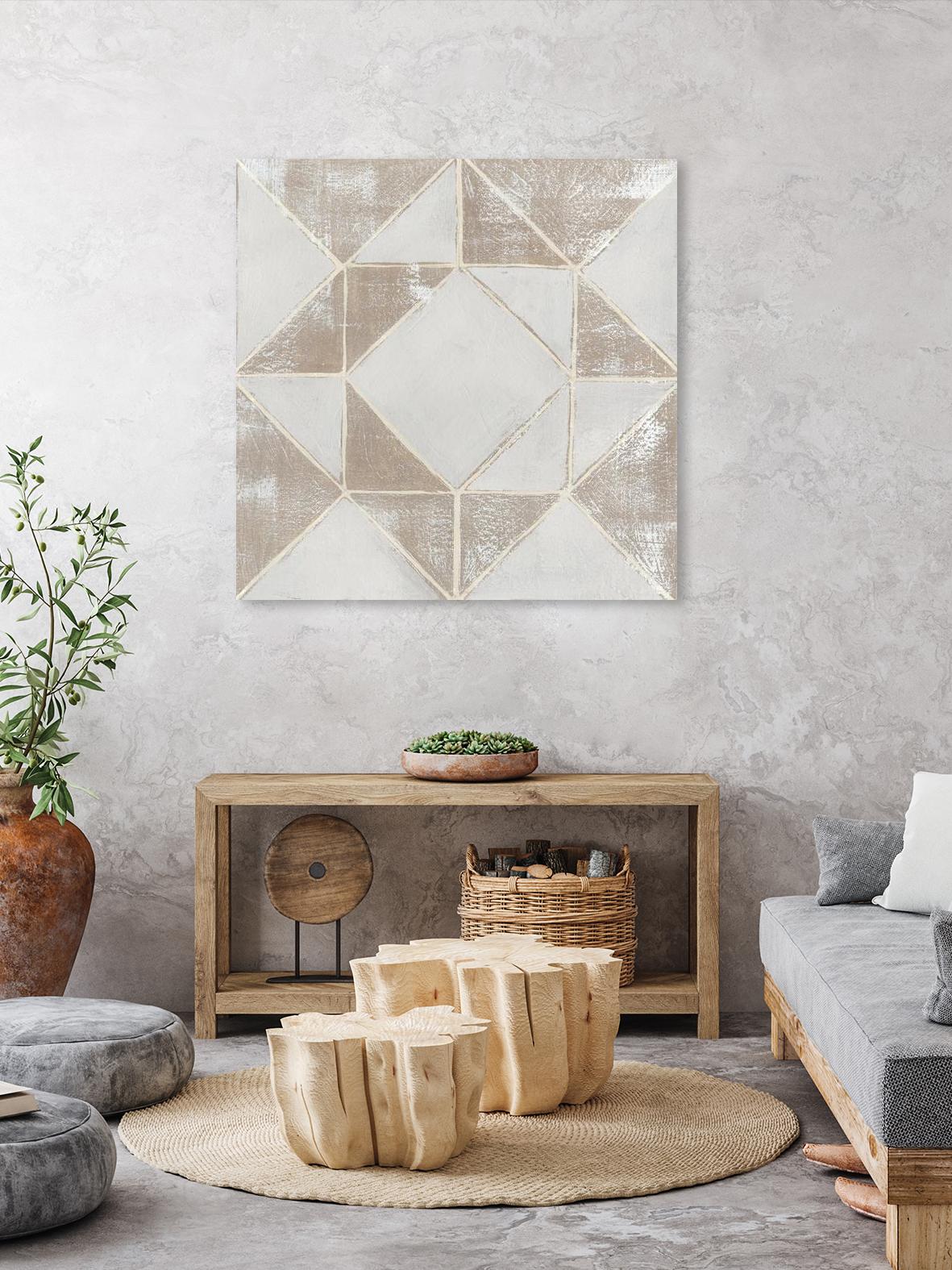 Geometric Veil I by Grace Popp on GIANT ART - abstract