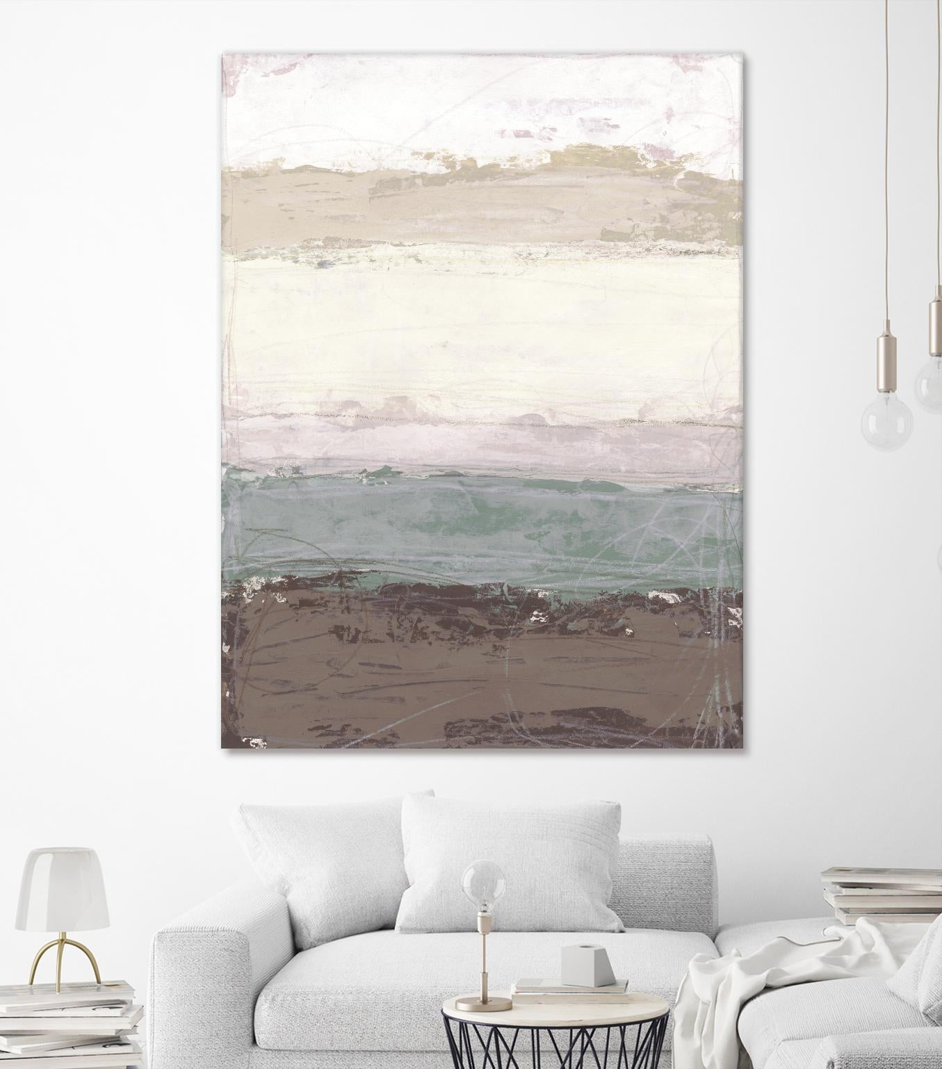 Strata Horizon I by June Erica Vess on GIANT ART - brown abstract