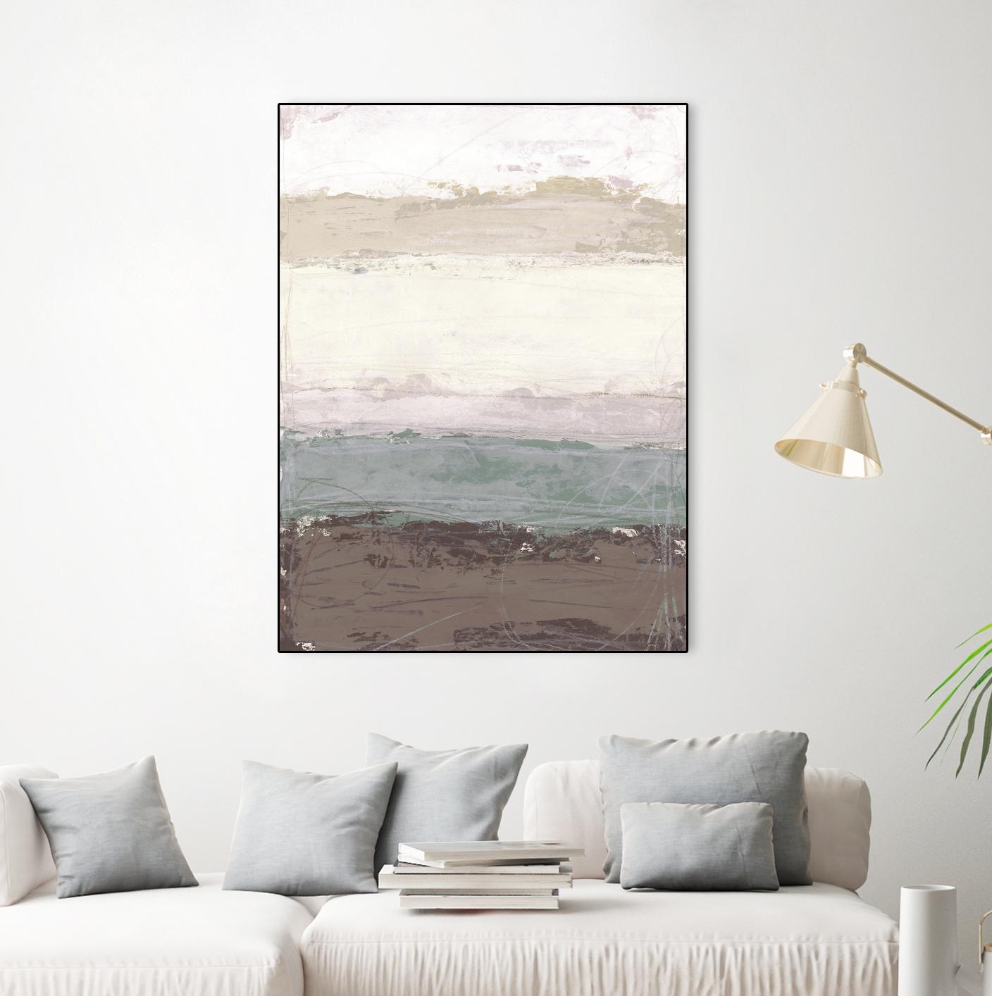 Strata Horizon I by June Erica Vess on GIANT ART - brown abstract