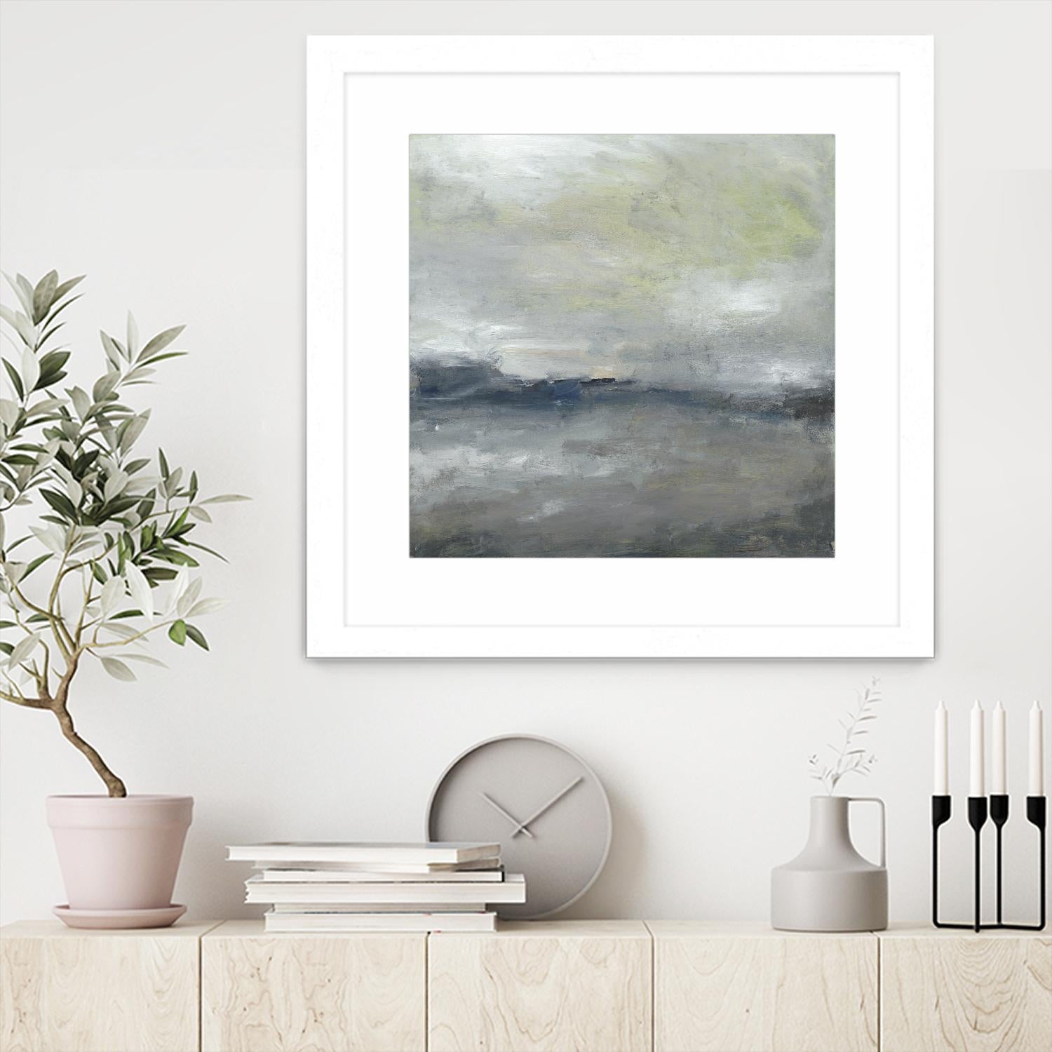 Along the Island III by Sharon Gordon on GIANT ART - sea scene