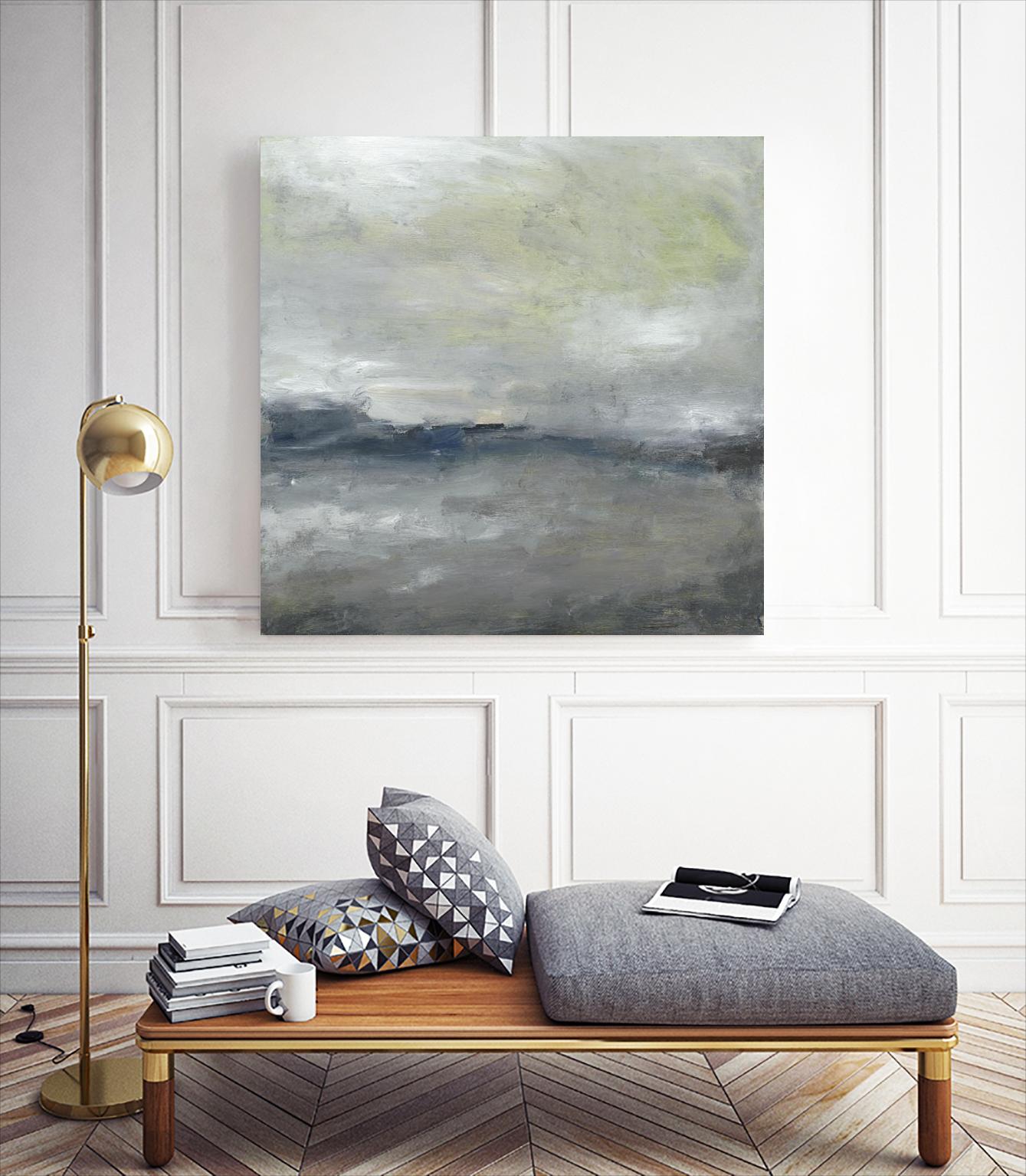 Along the Island III by Sharon Gordon on GIANT ART - sea scene