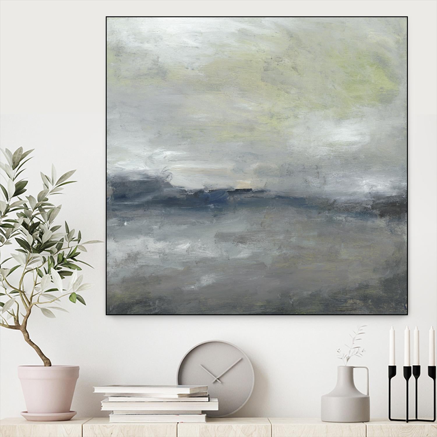 Along the Island III by Sharon Gordon on GIANT ART - sea scene