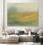 Hillside I by Sharon Gordon on GIANT ART - green sea scene