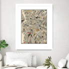 Modern Map of Brooklyn by Nikki Galapon on GIANT ART - maps & flags