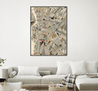 Modern Map of Brooklyn by Nikki Galapon on GIANT ART - maps & flags