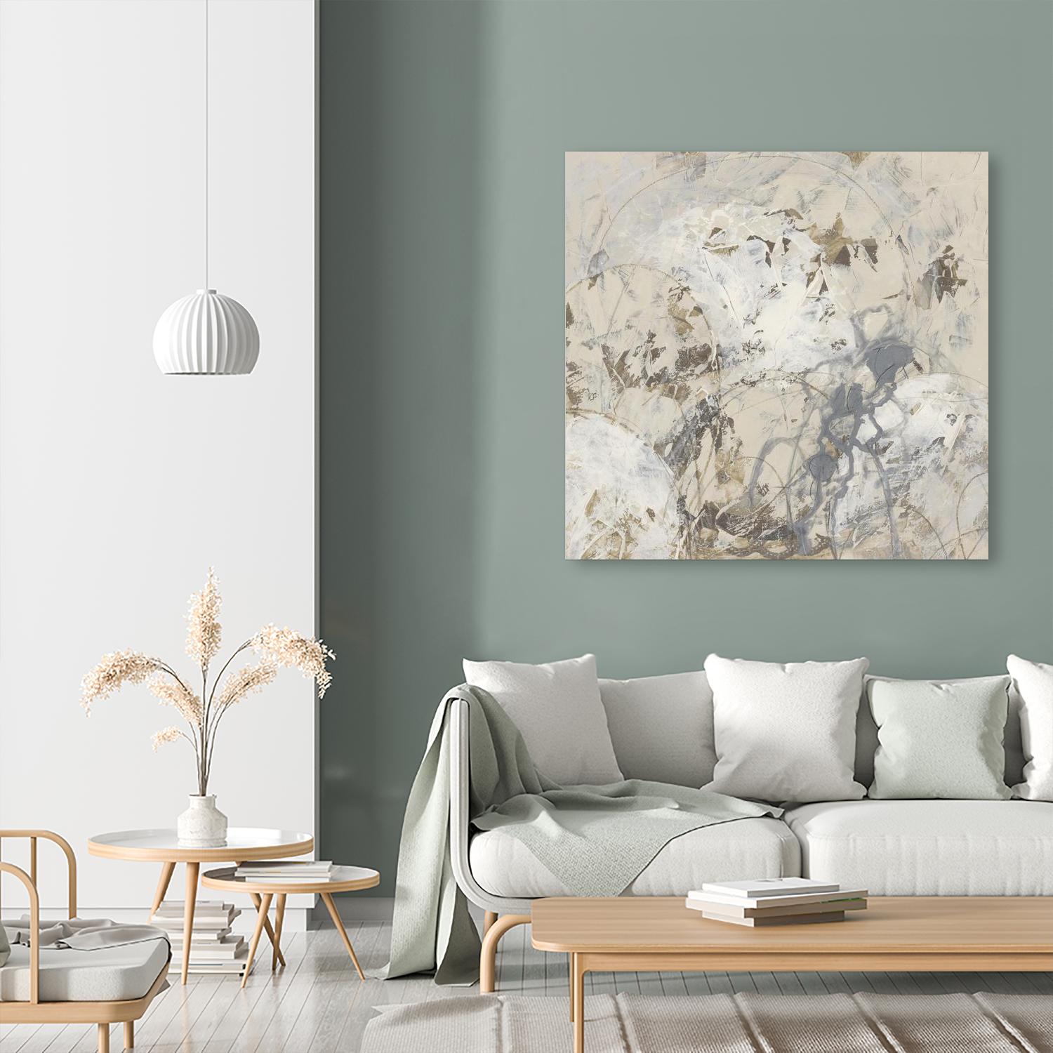 Impasto Gesture I by June Erica Vess on GIANT ART - brown abstract