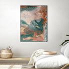 Coralline II by Alicia Ludwig on GIANT ART - red abstract
