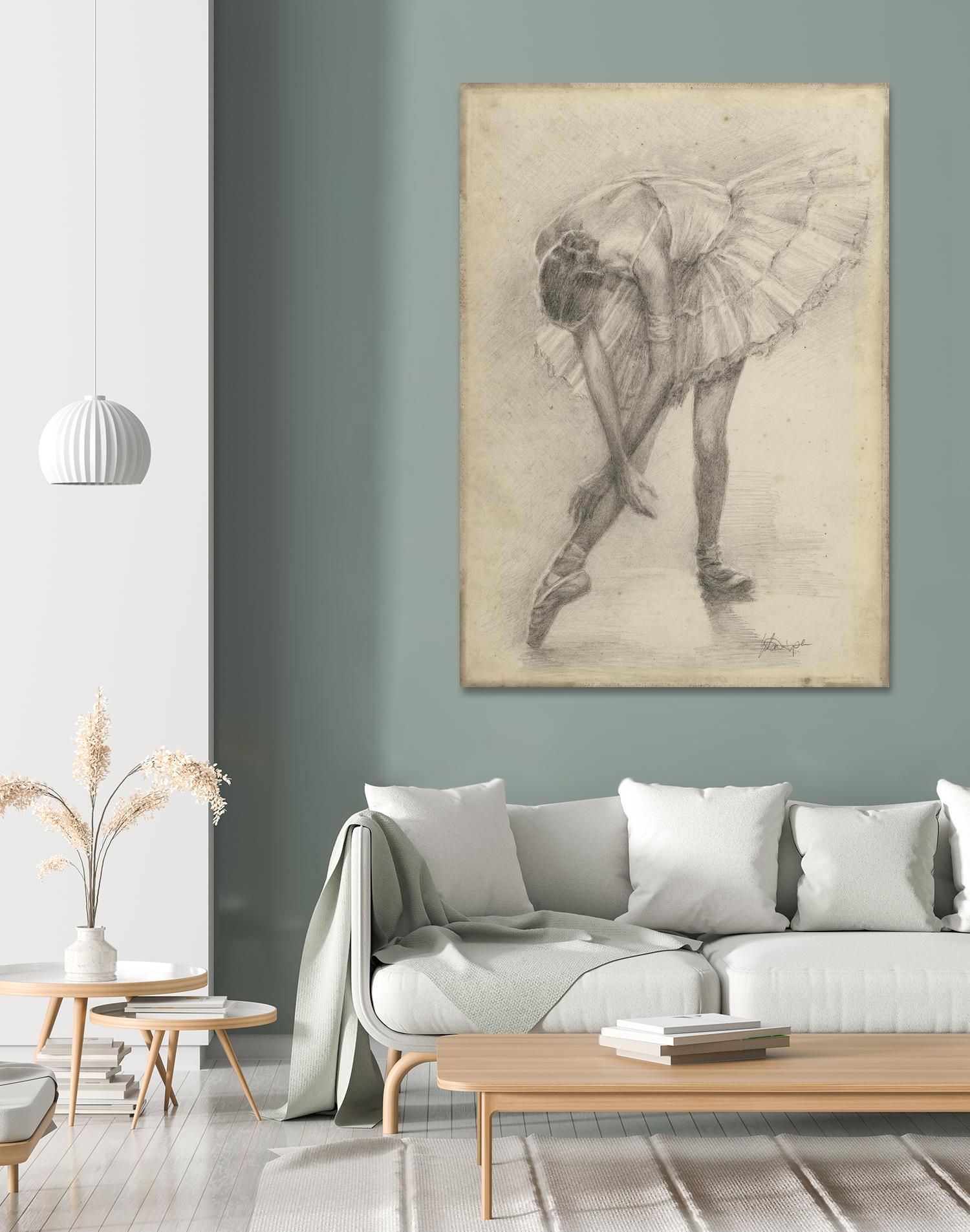 Antique Ballerina Study II by Ethan Harper on GIANT ART - fashion