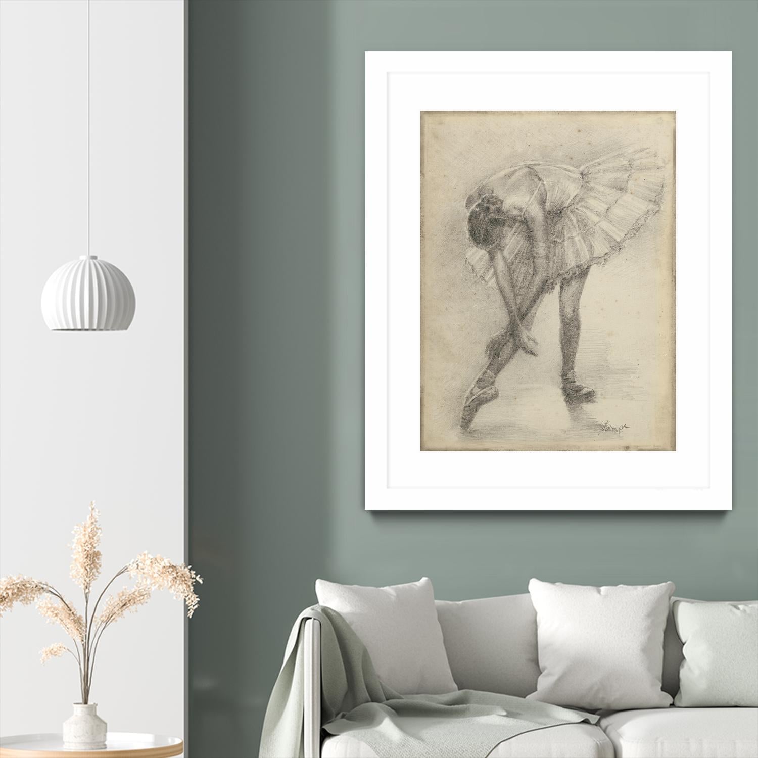 Antique Ballerina Study II by Ethan Harper on GIANT ART - fashion
