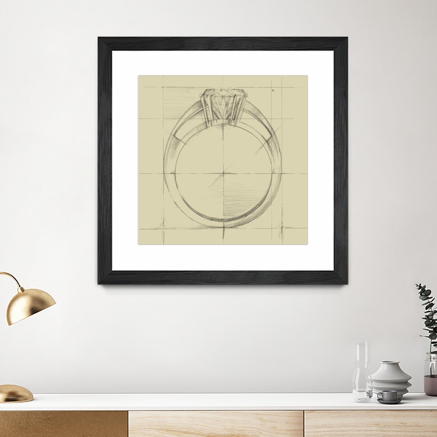 Ring Design I by Ethan Harper on GIANT ART - fashion