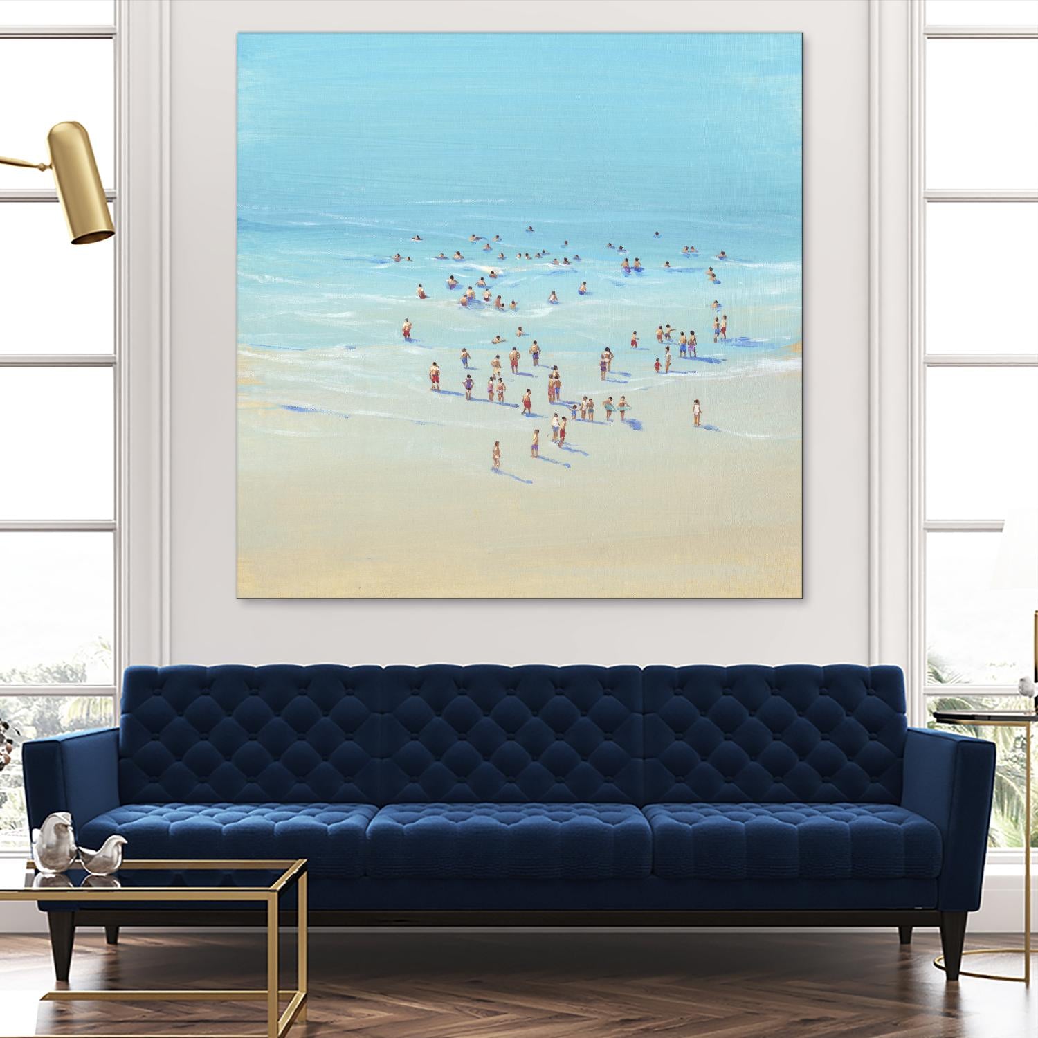 Beach Day II by Tim OToole on GIANT ART - coastal & tropical