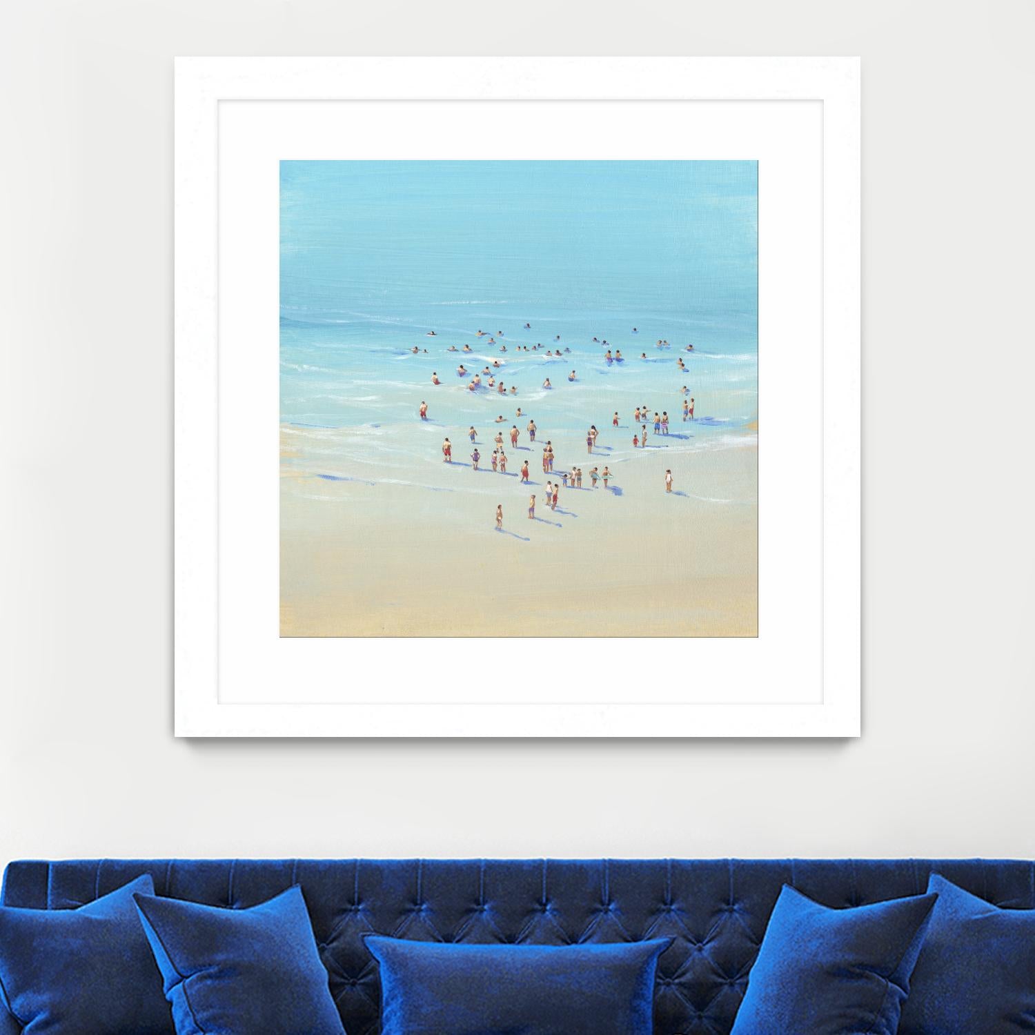 Beach Day II by Tim OToole on GIANT ART - coastal & tropical