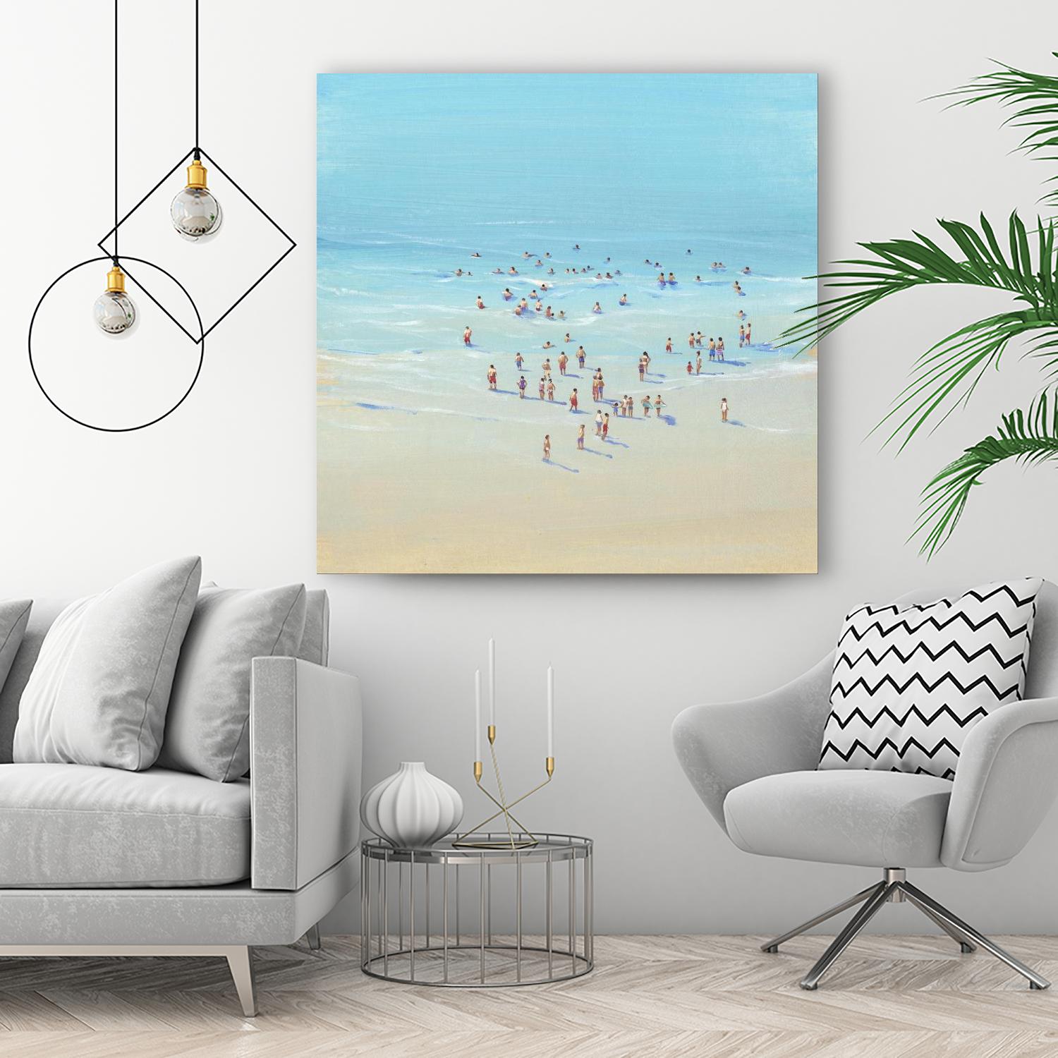 Beach Day II by Tim OToole on GIANT ART - coastal & tropical