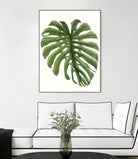Tropical Breeze Leaves I by Naomi McCavitt on GIANT ART - green coastal & tropical greenery