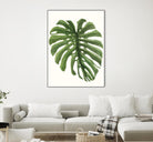 Tropical Breeze Leaves I by Naomi McCavitt on GIANT ART - green coastal & tropical greenery