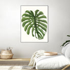 Tropical Breeze Leaves I by Naomi McCavitt on GIANT ART - green coastal & tropical greenery