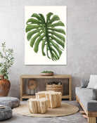 Tropical Breeze Leaves I by Naomi McCavitt on GIANT ART - green coastal & tropical greenery