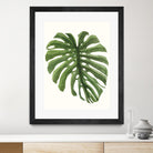 Tropical Breeze Leaves I by Naomi McCavitt on GIANT ART - green coastal & tropical greenery