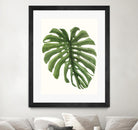 Tropical Breeze Leaves I by Naomi McCavitt on GIANT ART - green coastal & tropical greenery