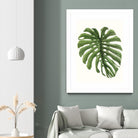 Tropical Breeze Leaves I by Naomi McCavitt on GIANT ART - green coastal & tropical greenery
