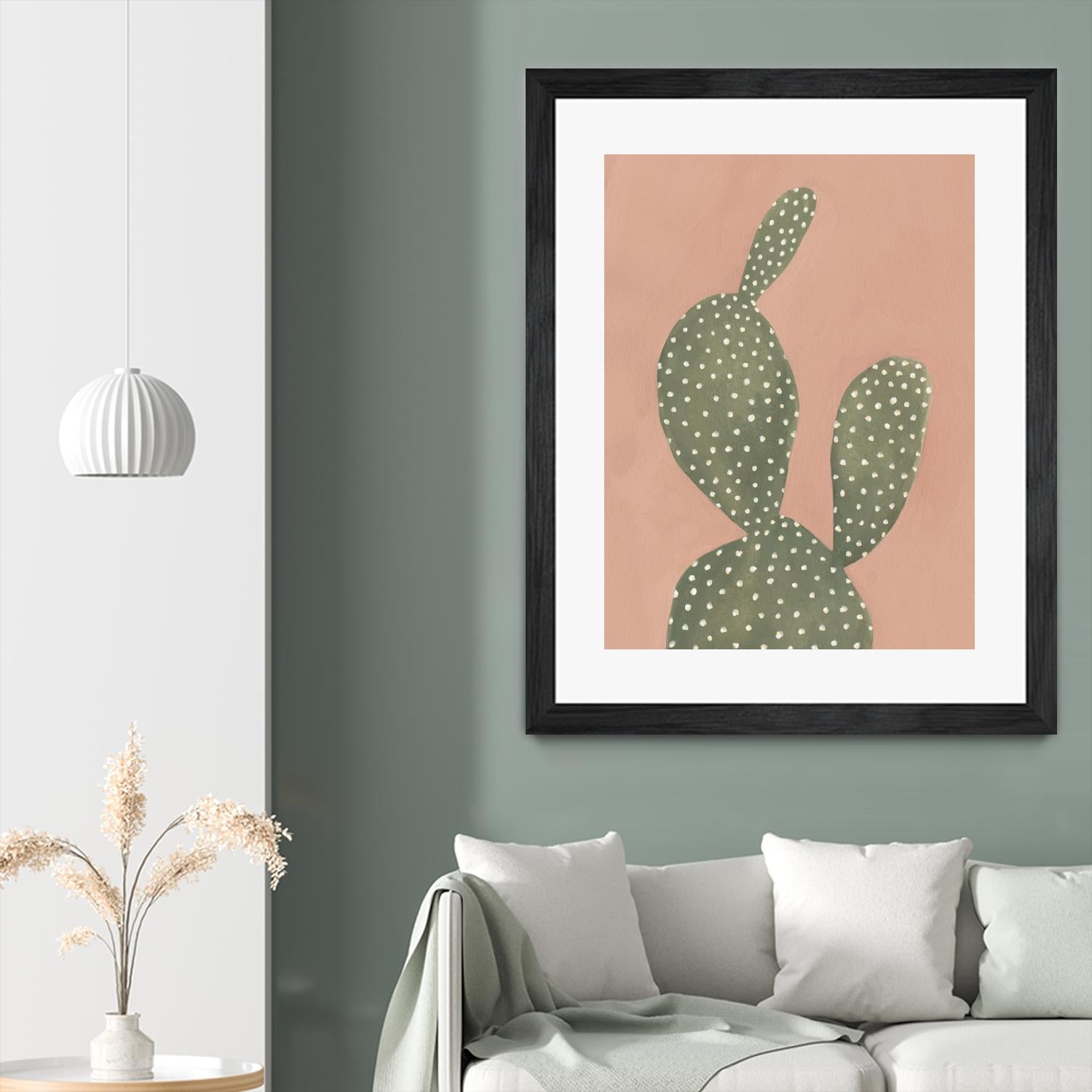 Coral Cacti I by Emma Scarvey on GIANT ART - coastal & tropical