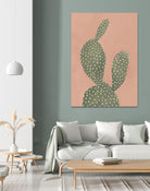 Coral Cacti I by Emma Scarvey on GIANT ART - coastal & tropical