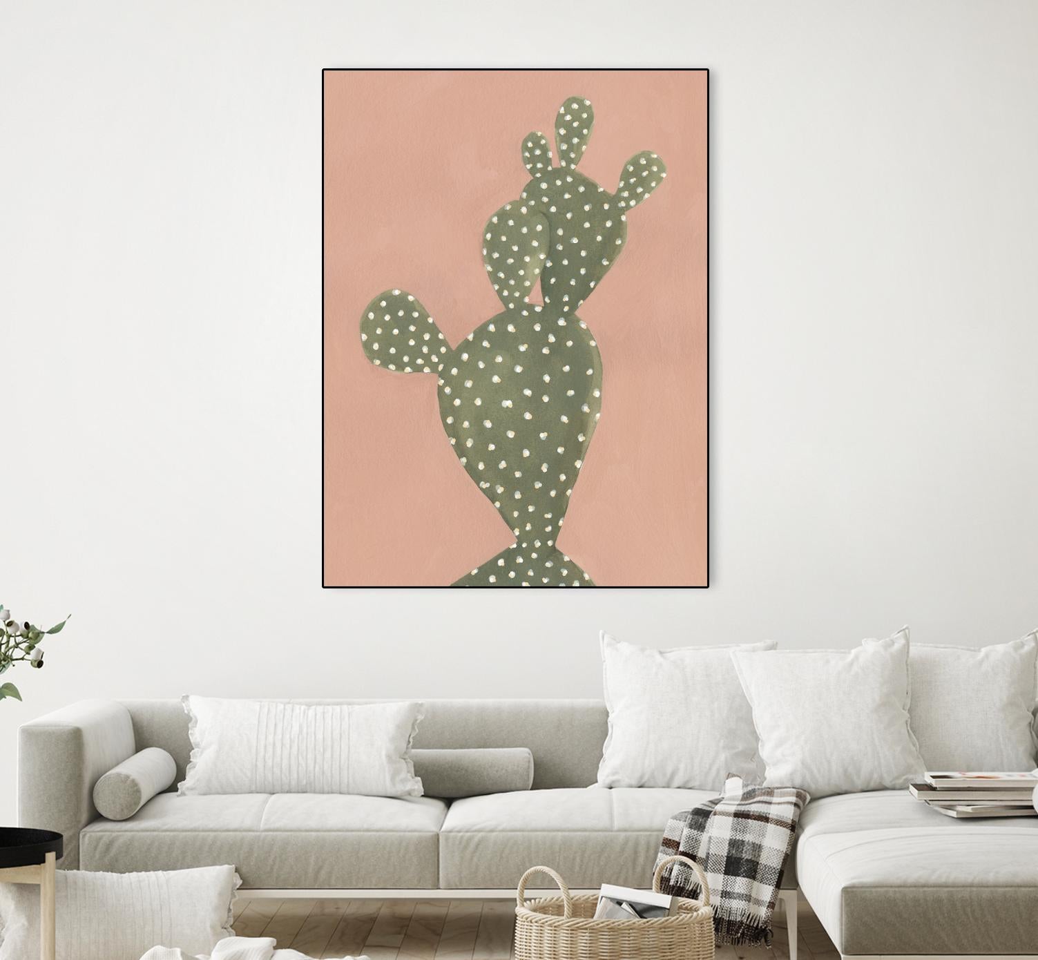 Coral Cacti II by Emma Scarvey on GIANT ART - coastal & tropical