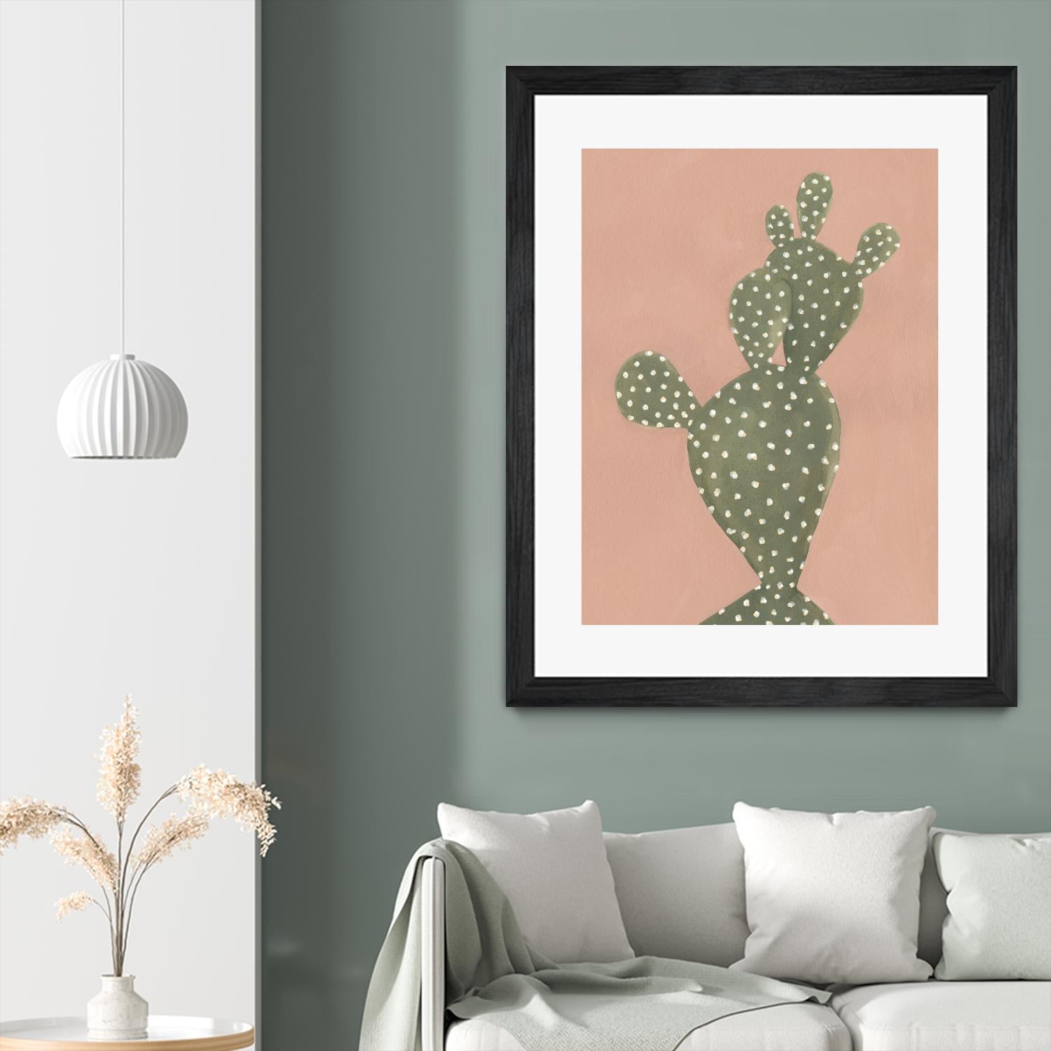 Coral Cacti II by Emma Scarvey on GIANT ART - coastal & tropical