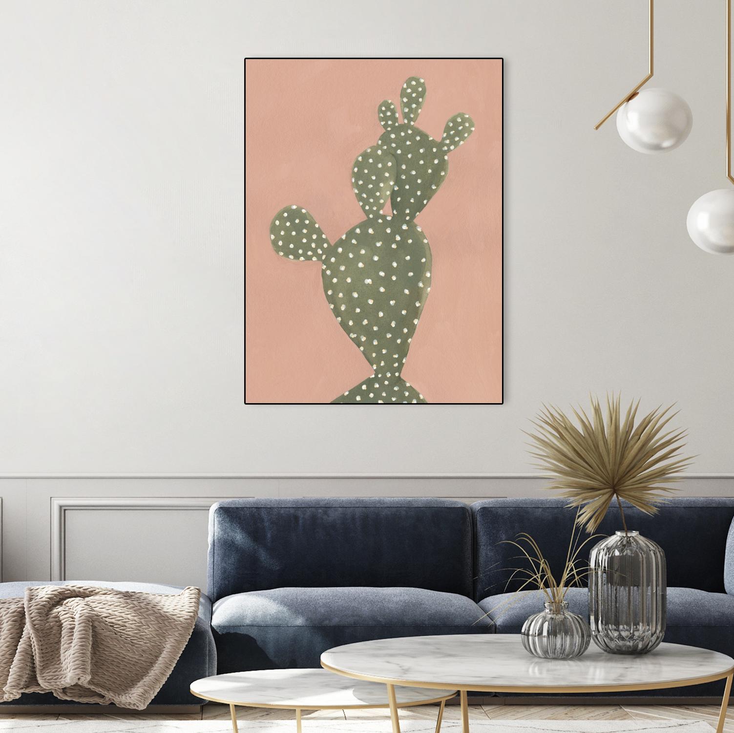 Coral Cacti II by Emma Scarvey on GIANT ART - coastal & tropical