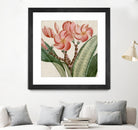 Cropped Turpin Tropicals VII by Vision Studio on GIANT ART - pink botanical & floral nature