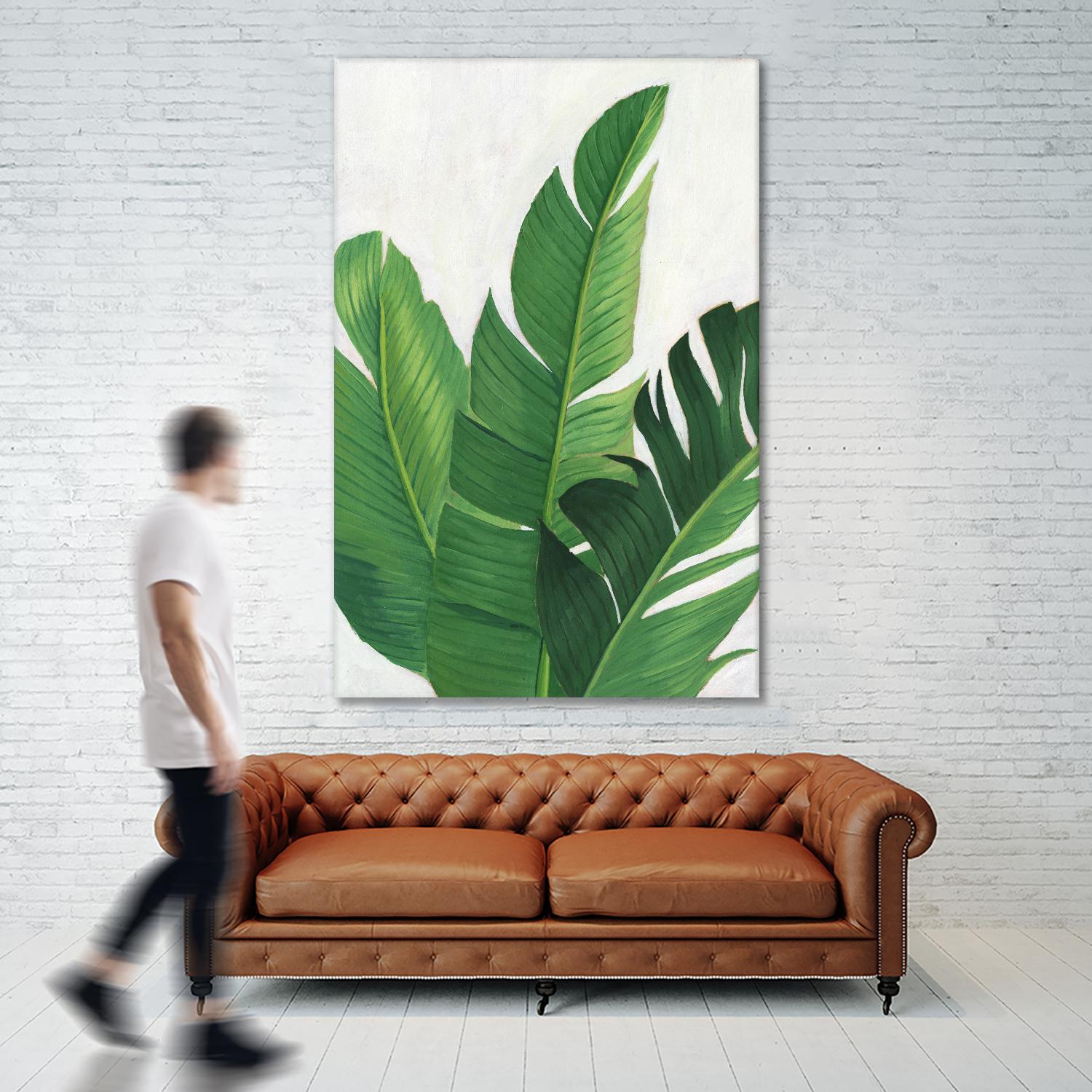 Pura Vida II by Grace Popp on GIANT ART - green coastal & tropical nature