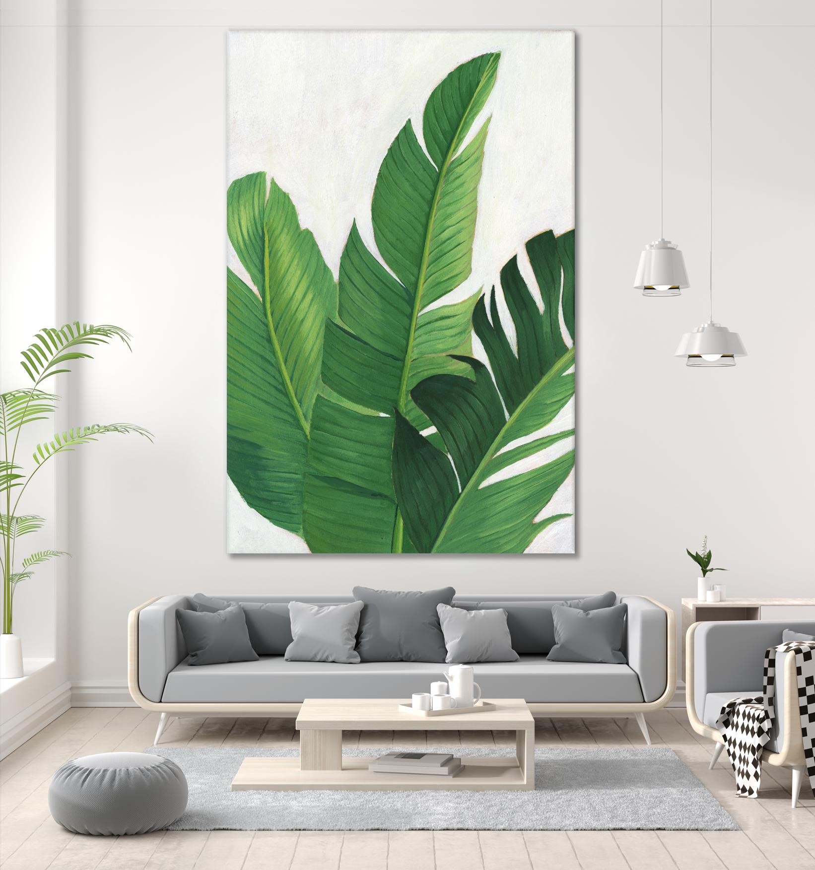 Pura Vida II by Grace Popp on GIANT ART - green coastal & tropical nature