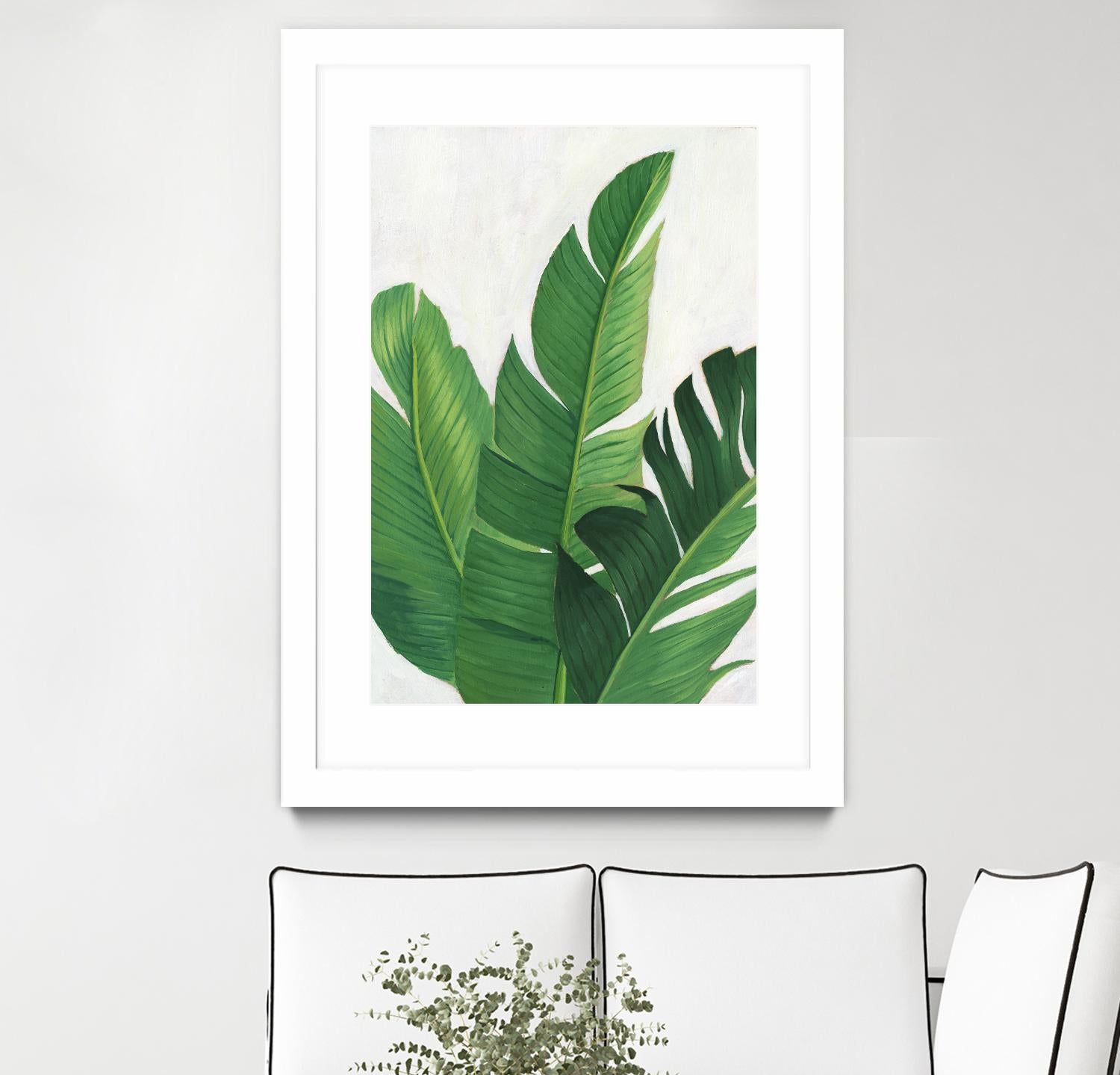 Pura Vida II by Grace Popp on GIANT ART - green coastal & tropical nature