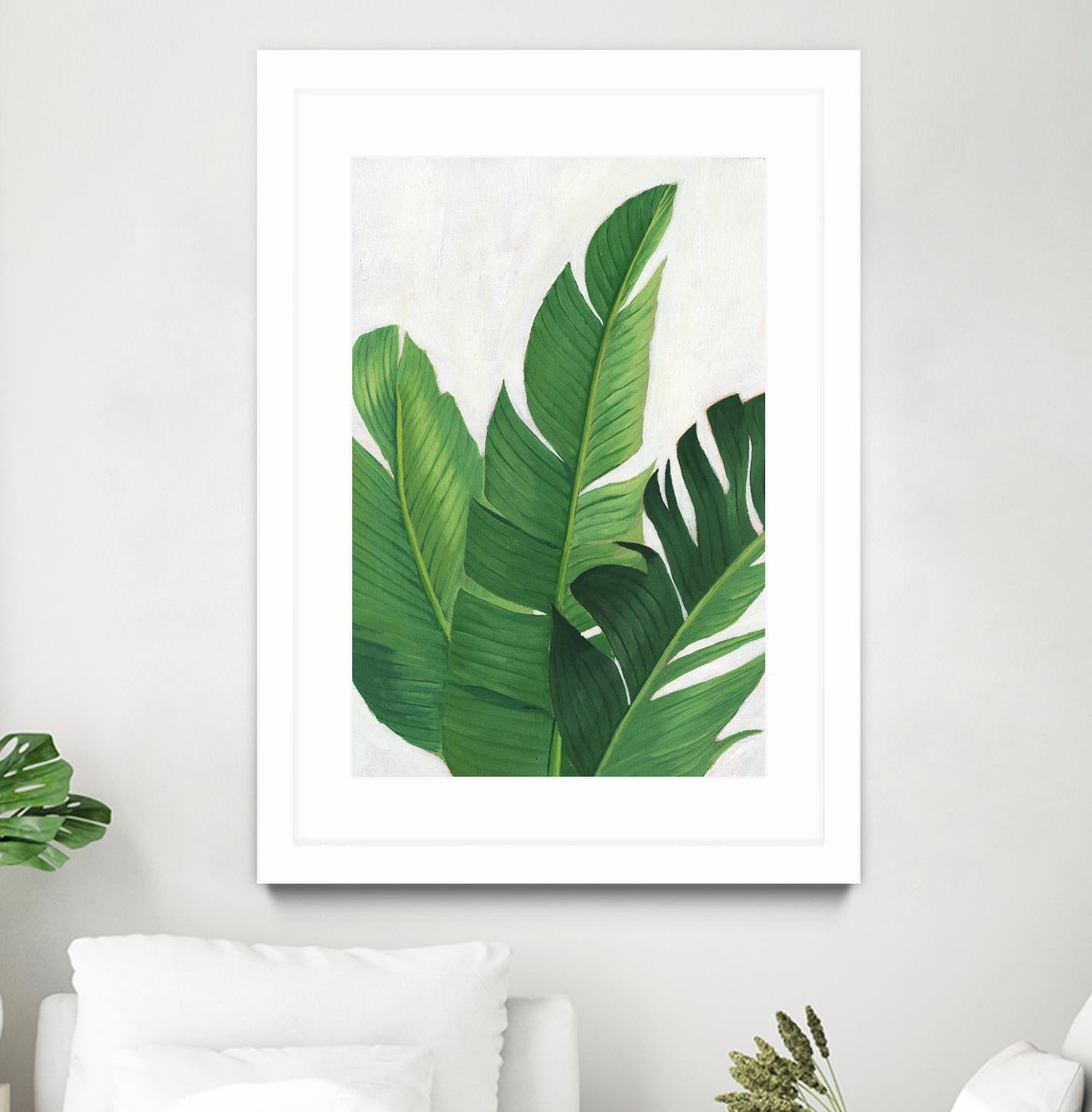 Pura Vida II by Grace Popp on GIANT ART - green coastal & tropical nature