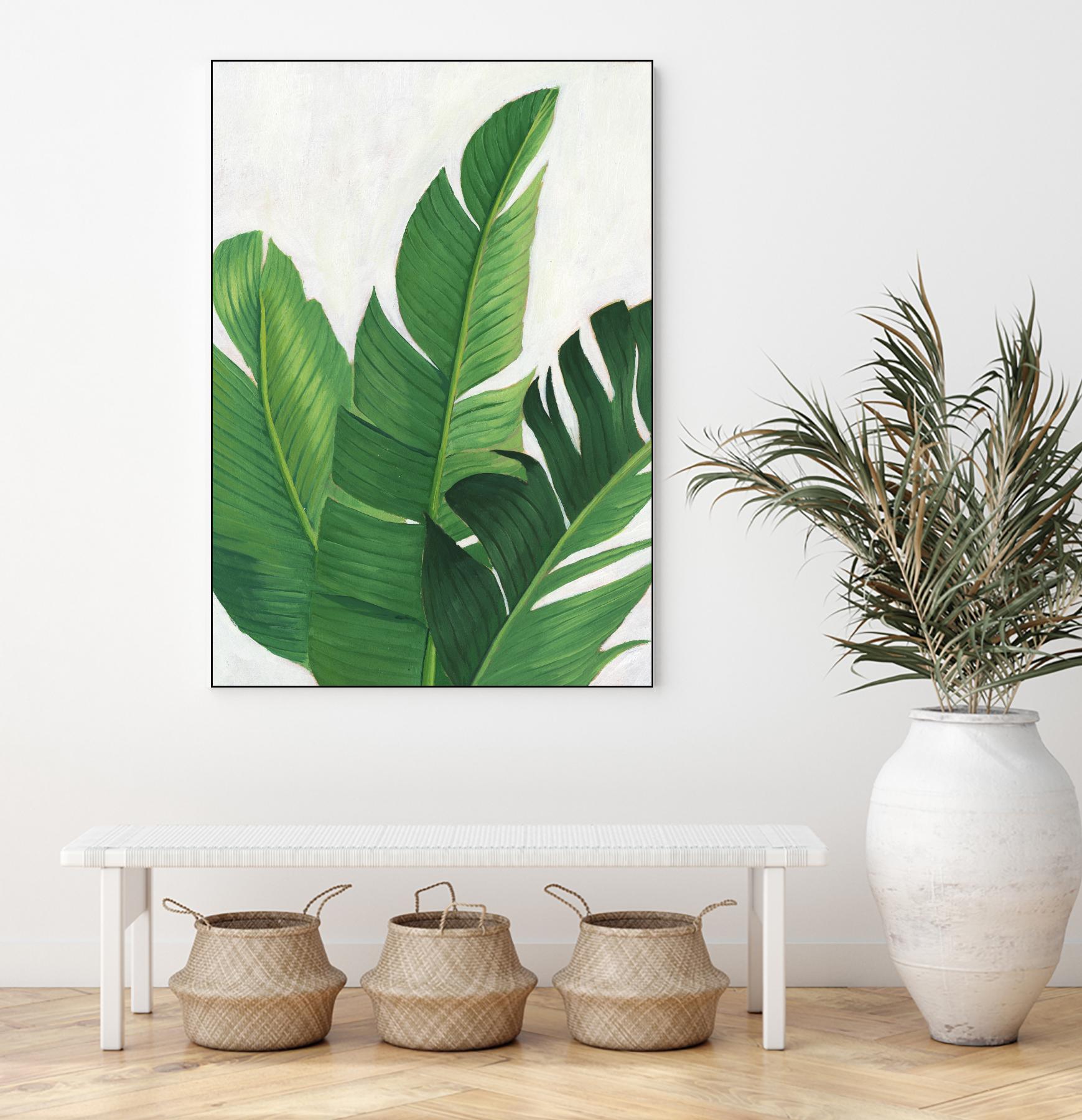 Pura Vida II by Grace Popp on GIANT ART - green coastal & tropical nature