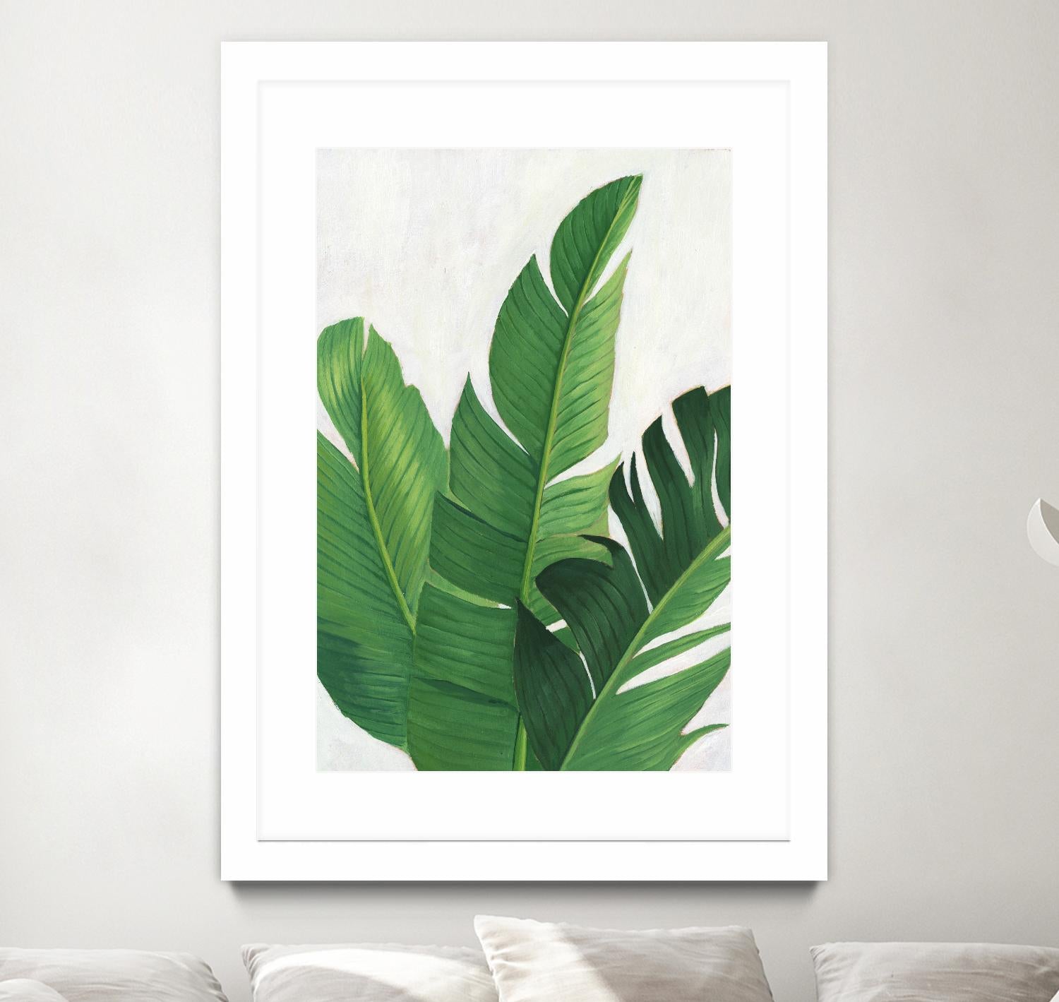 Pura Vida II by Grace Popp on GIANT ART - green coastal & tropical nature