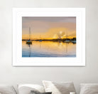 In the Golden Light IV by Emily Kalina on GIANT ART - blue coastal & tropical abstract