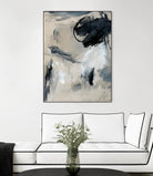 Scribble Abstract I by Jennifer Parker on GIANT ART - grey  abstract abstract
