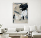 Scribble Abstract I by Jennifer Parker on GIANT ART - grey  abstract abstract