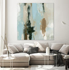 Neutral Landslide I by Emma Caroline on GIANT ART - green landscapes & seascapes abstract