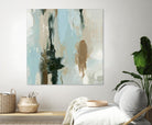 Neutral Landslide I by Emma Caroline on GIANT ART - green landscapes & seascapes abstract