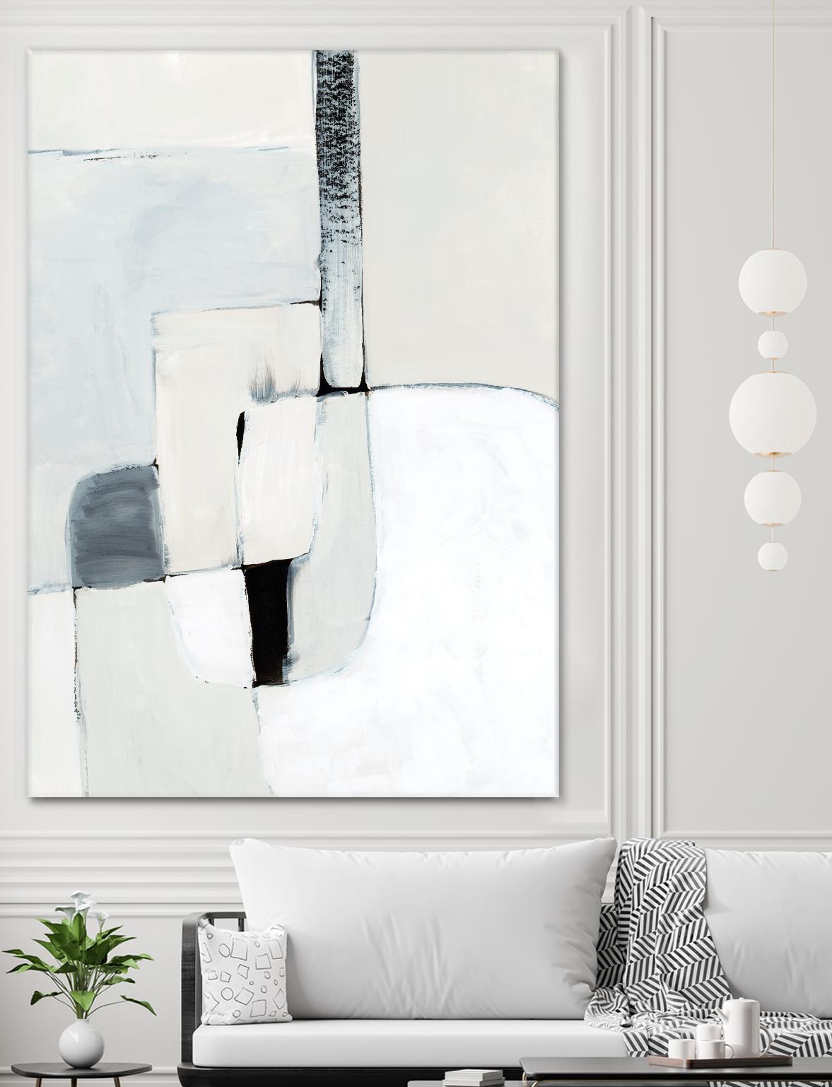 Soft Spoken I by Victoria Barnes on GIANT ART - beige abstract abstract