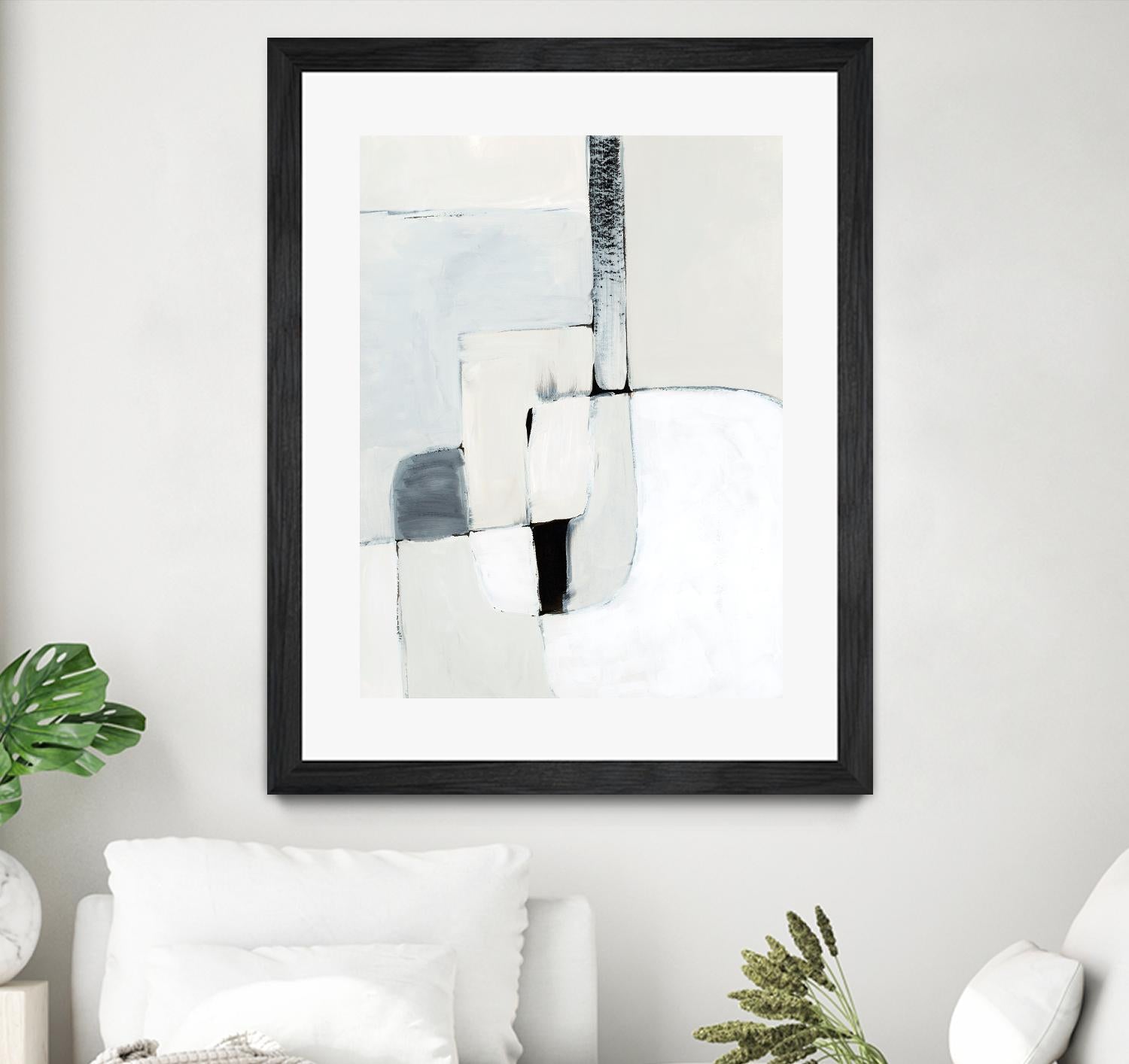 Soft Spoken I by Victoria Barnes on GIANT ART - beige abstract abstract