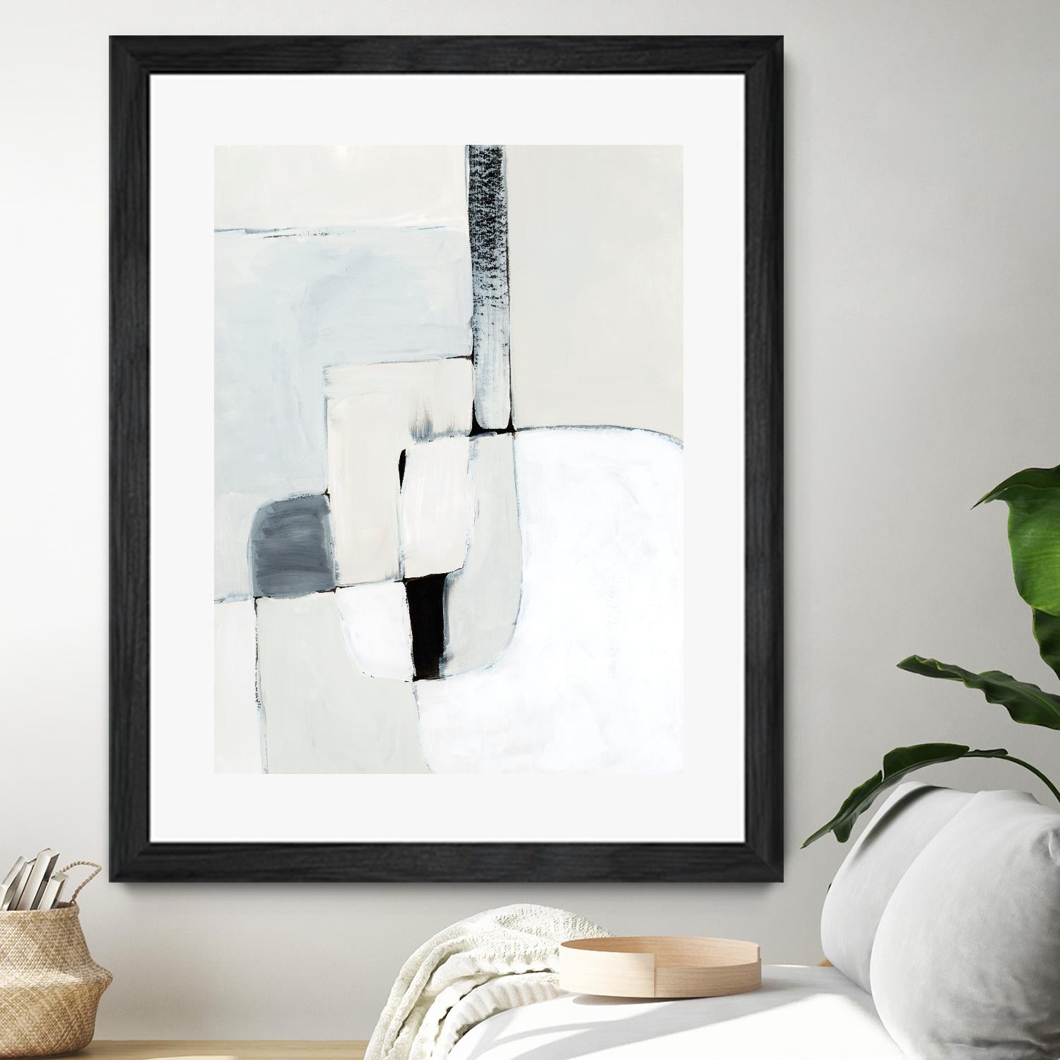 Soft Spoken I by Victoria Barnes on GIANT ART - beige abstract abstract