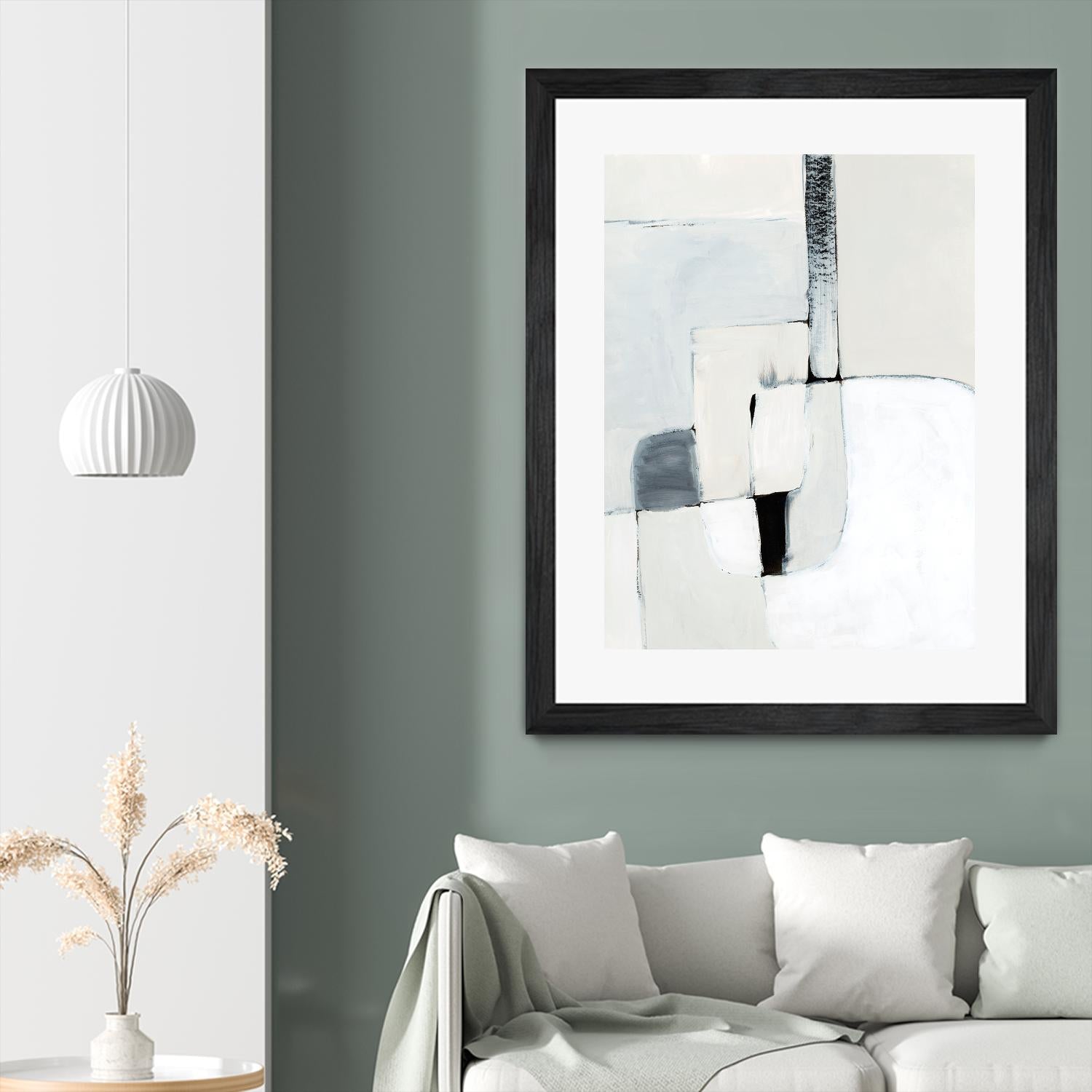 Soft Spoken I by Victoria Barnes on GIANT ART - beige abstract abstract