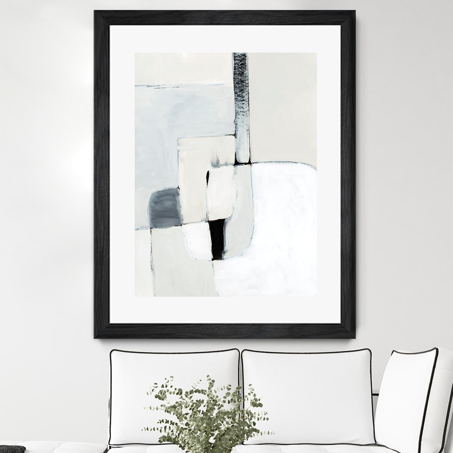 Soft Spoken I by Victoria Barnes on GIANT ART - beige abstract abstract