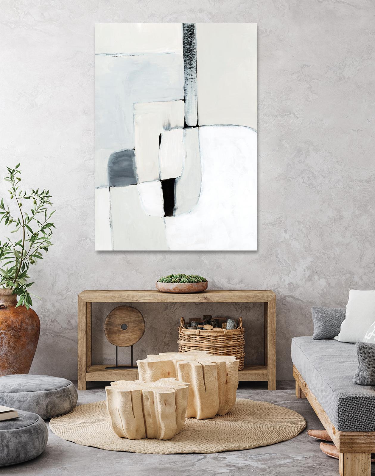 Soft Spoken I by Victoria Barnes on GIANT ART - beige abstract abstract