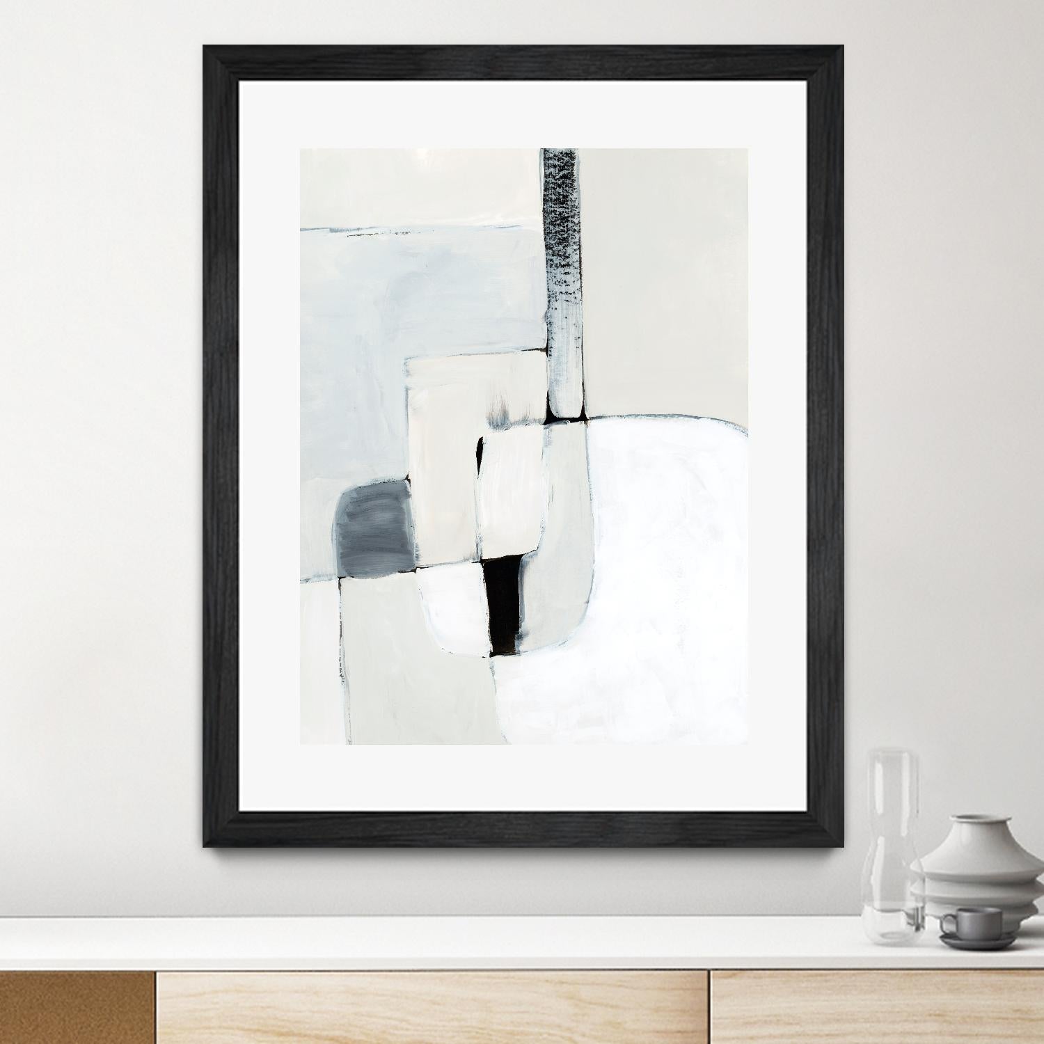 Soft Spoken I by Victoria Barnes on GIANT ART - beige abstract abstract